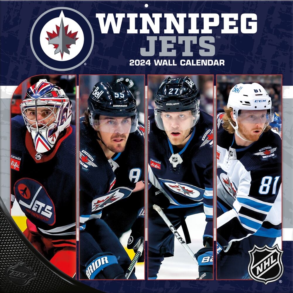 Kalendář Winnipeg Jets 2024 Wall Calendar FandaNHL.cz