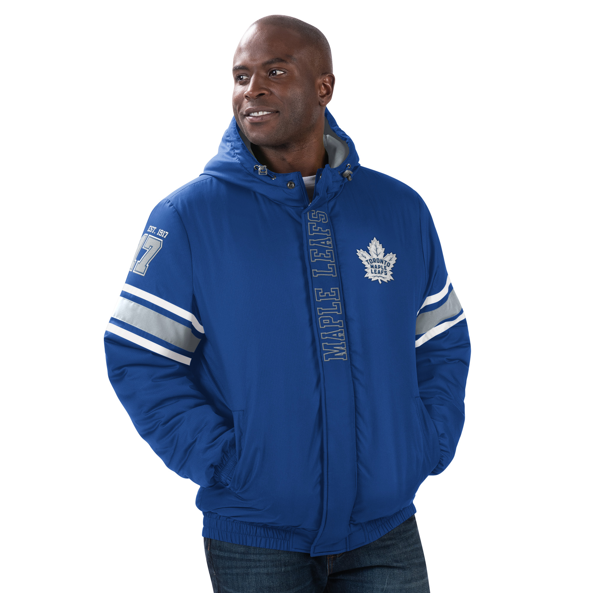 Pánská bunda Toronto Maple Leafs NHL Tight End Winter Jacket Velikost: XXL