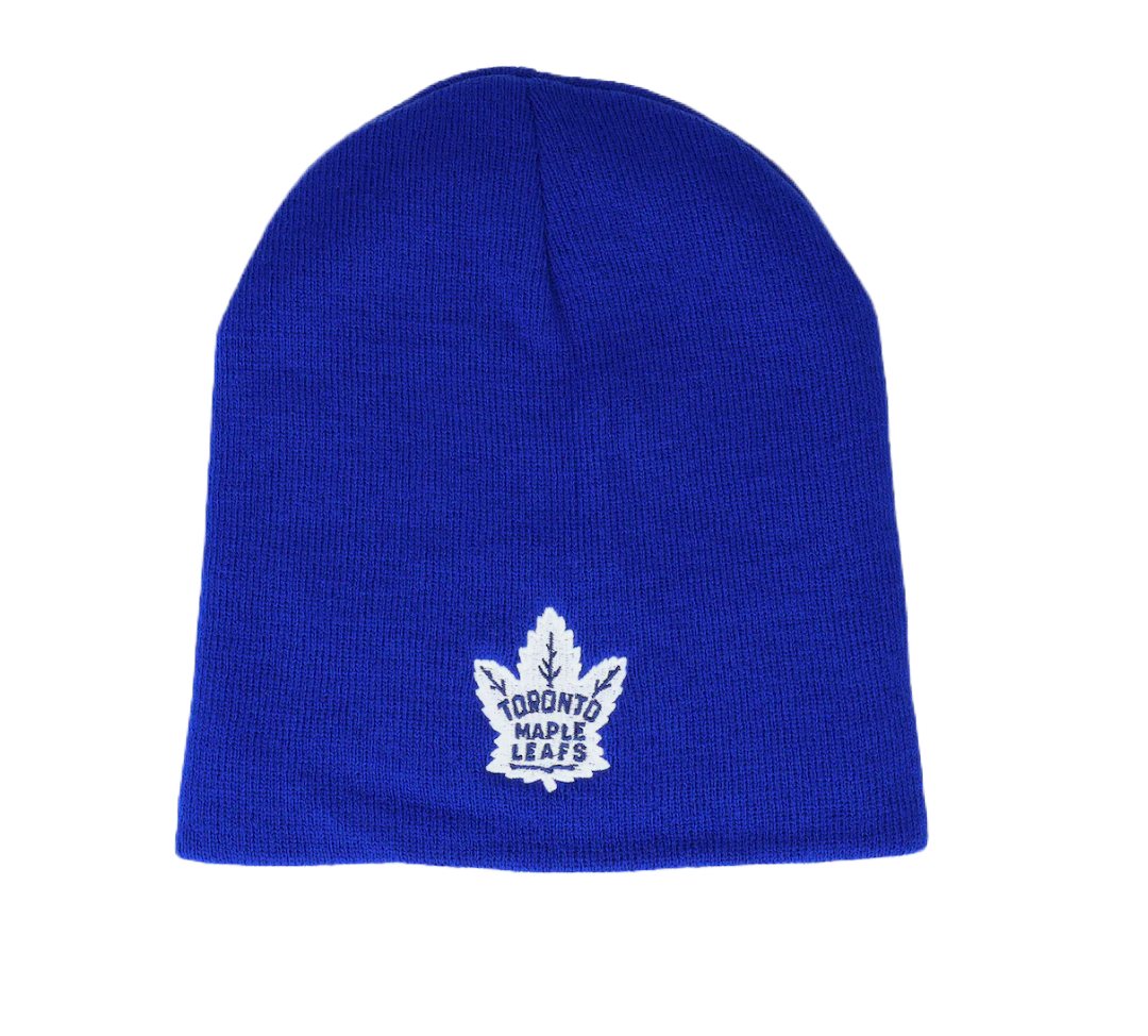 Levně Pánská zimní čepice Toronto Maple Leafs NHL Cuffless Knit Blue