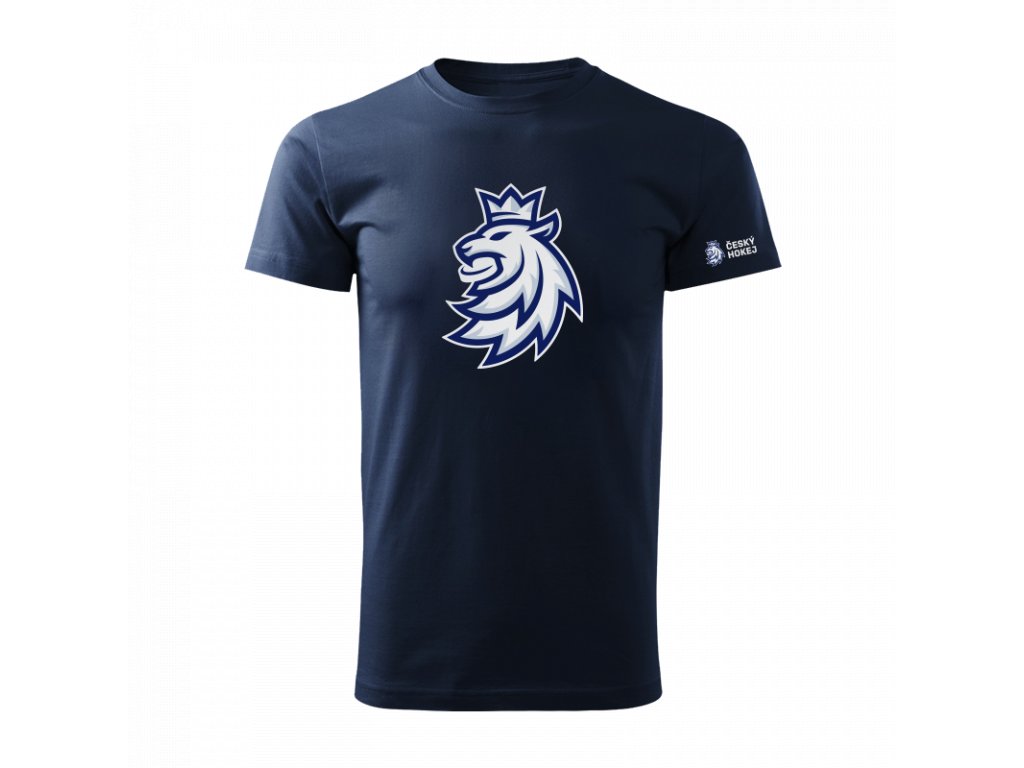 Levně Dětské tričko logo lev Český Hokej Navy