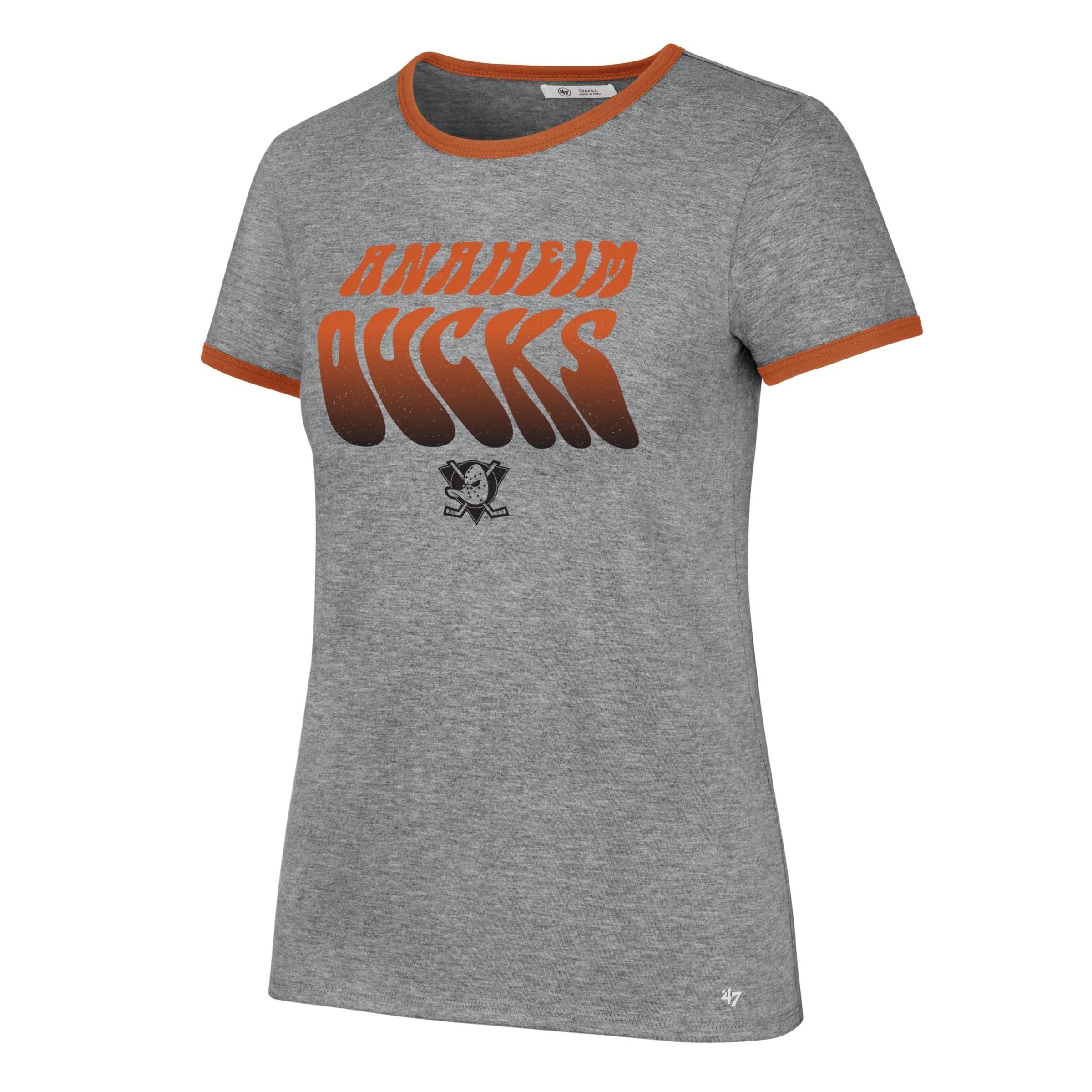 Levně Dámské tričko Anaheim Ducks NHL Letter Ringer