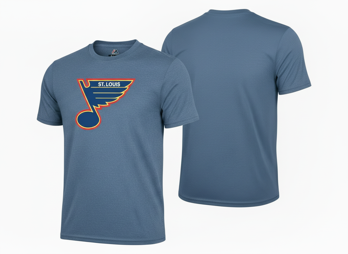 Levně Pánské tričko St. Louis Blues NHL Tek Patch