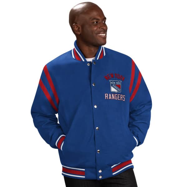 Pánská bunda New York Rangers NHL Tailback Jacket Velikost: M