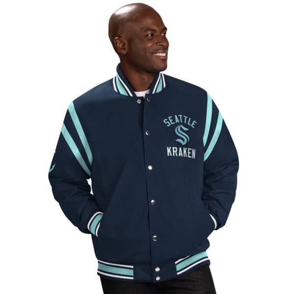 Pánská bunda Seattle Kraken NHL Tailback Jacket Velikost: M