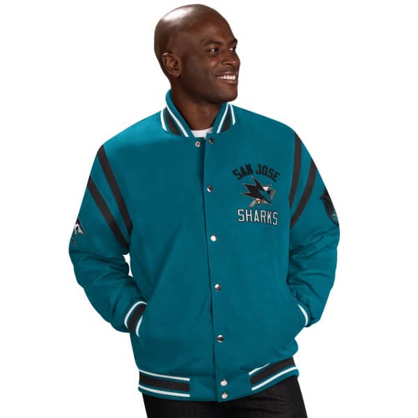 Pánská bunda San Jose Sharks NHL Tailback Jacket Velikost: XXL