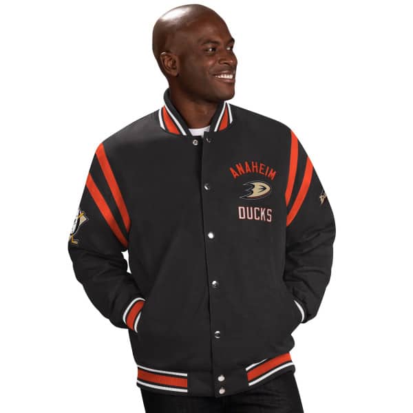 Pánská bunda Anaheim Ducks NHL Tailback Jacket Velikost: XL
