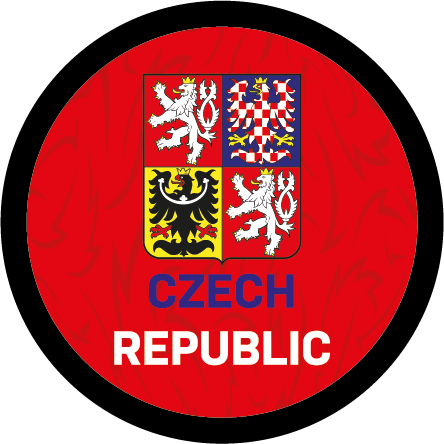 Levně Puk státní znak červený