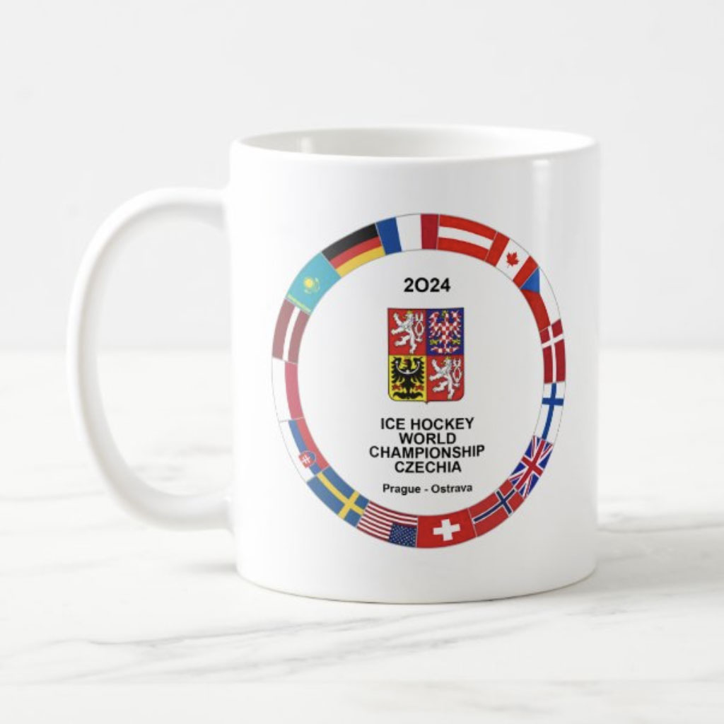 Hrnek Ice Hockey World Championship Czechia MS 2024
