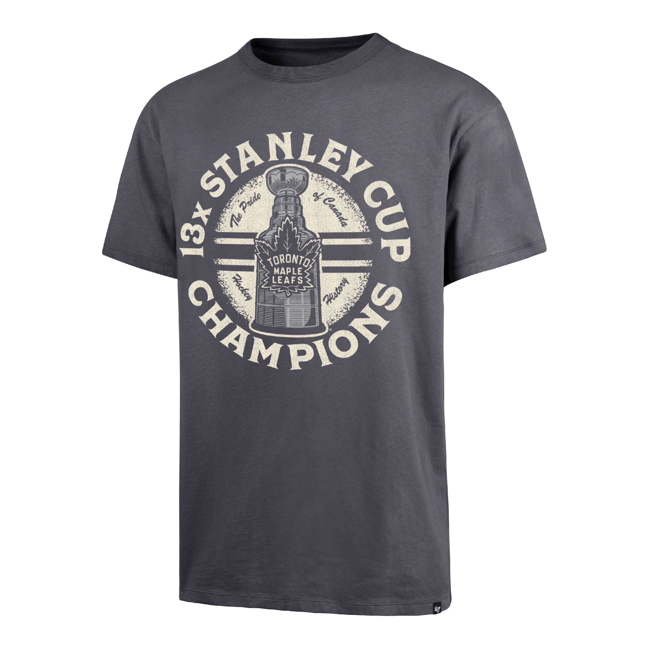 Pánské tričko Toronto Maple Leafs NHL Graphic ’47 Drop Shoulder Tee Velikost: 2XL