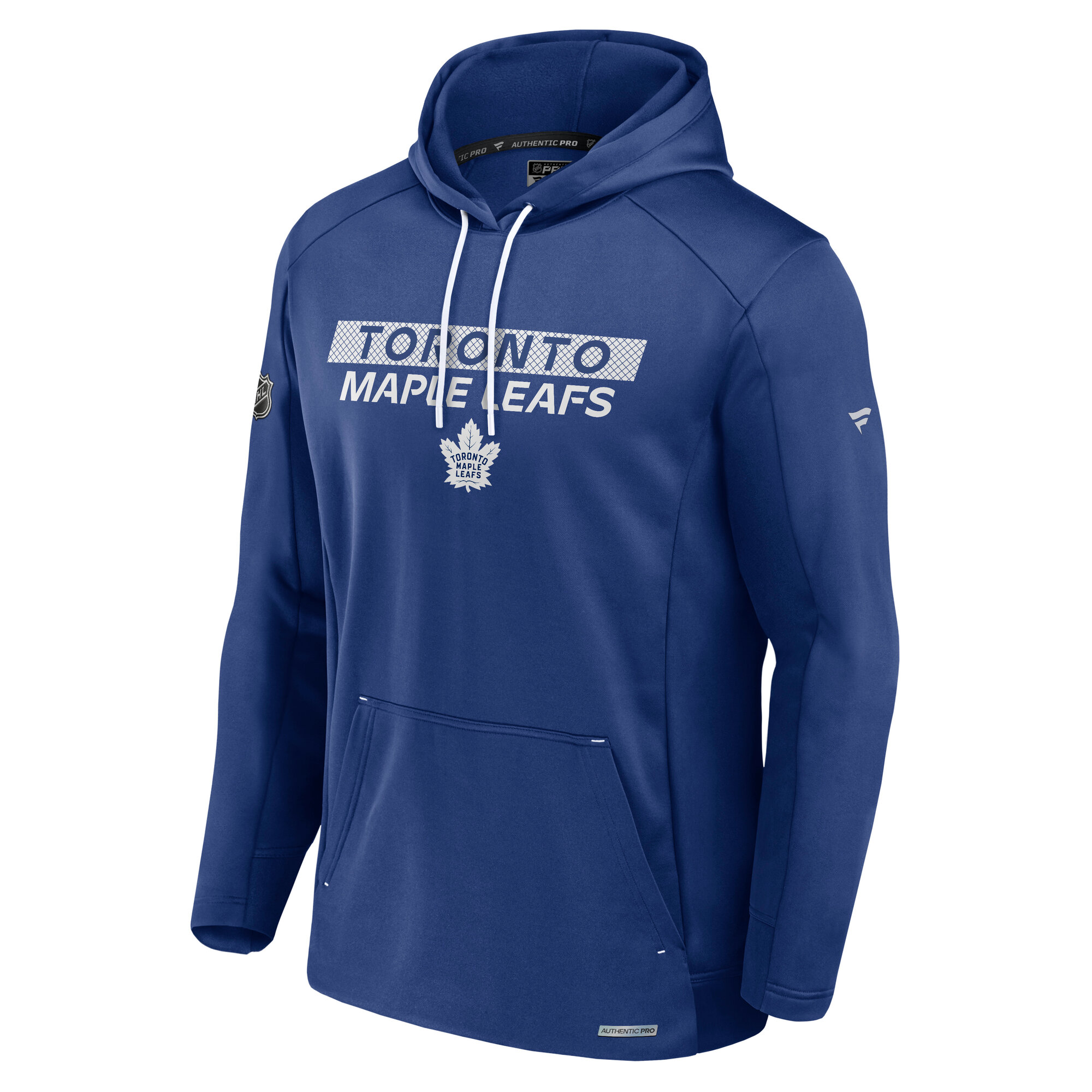Pánská mikina Toronto Maple Leafs NHL AP Rink Poly Fleece Pullover Hood Velikost: 2XL