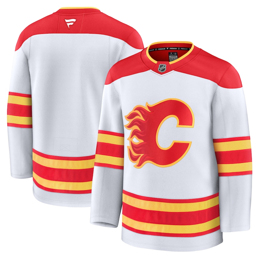 Levně Pánský dres Calgary Flames NHL Premium Away Jersey