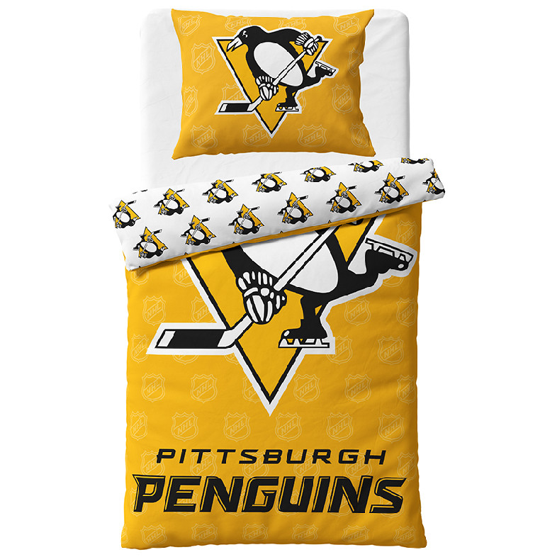 Levně Povlečení Pittsburgh Penguins NHL Shields