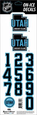 Sport Star Samolepky na helmu Utah Mammoth NHL Decals