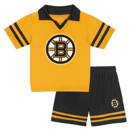 Levně Dětský Set tričko kraťasy Boston Bruins NHL Charming Dude 2Pc Short Tee