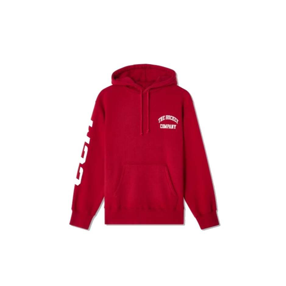 Levně Pánská mikina CCM Athleisure Hood Red Rodeo