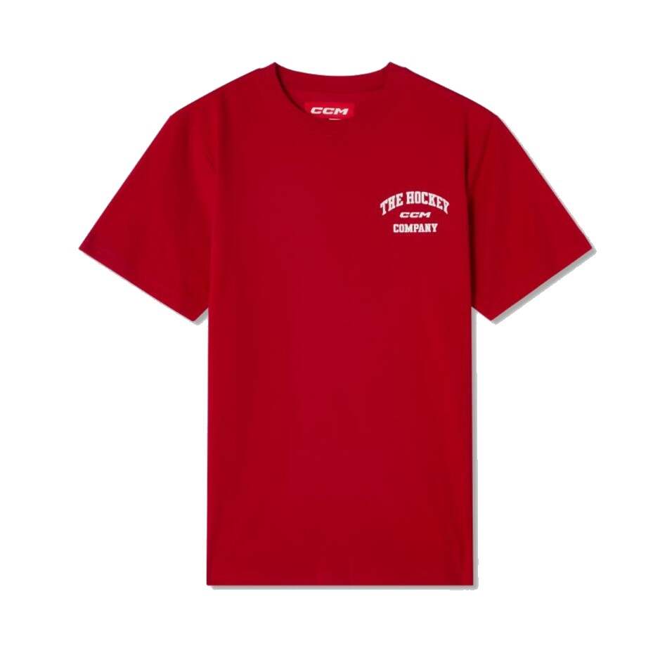 Pánské tričko CCM Athleisure Tee Red Rodeo Velikost: L