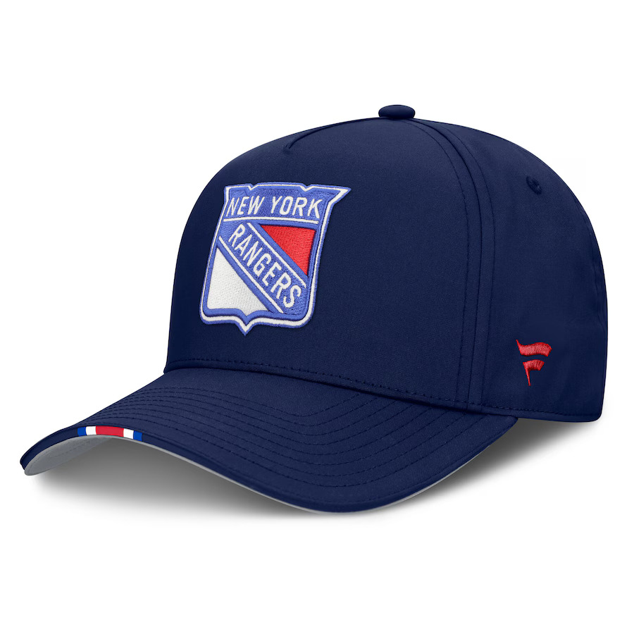Levně Dětská kšiltovka New York Rangers NHL 2025 Draft Authentic Pro Structured Adjustable Meshback