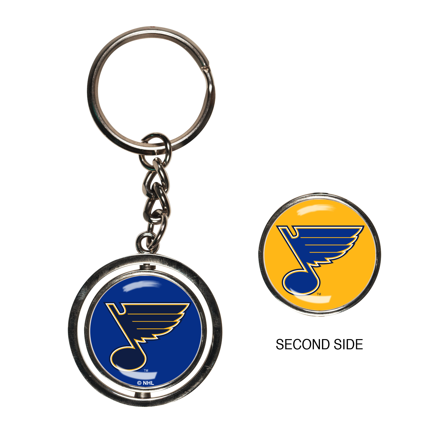 Levně Přívěšek St. Louis Blues NHL Spinner Key Ring