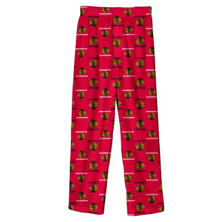 Levně Dětské tepláky Chicago Blackhawks Team Colored Printed Pant