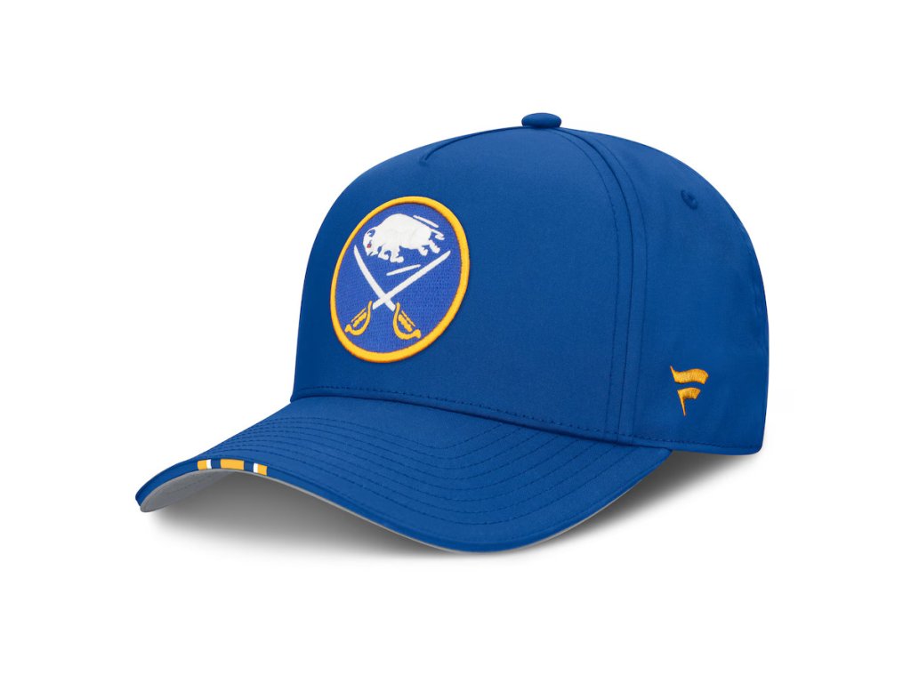 Levně Dětská kšiltovka Buffalo Sabres NHL 2025 Draft Authentic Pro Structured Adjustable Meshback Draft Podium Hat