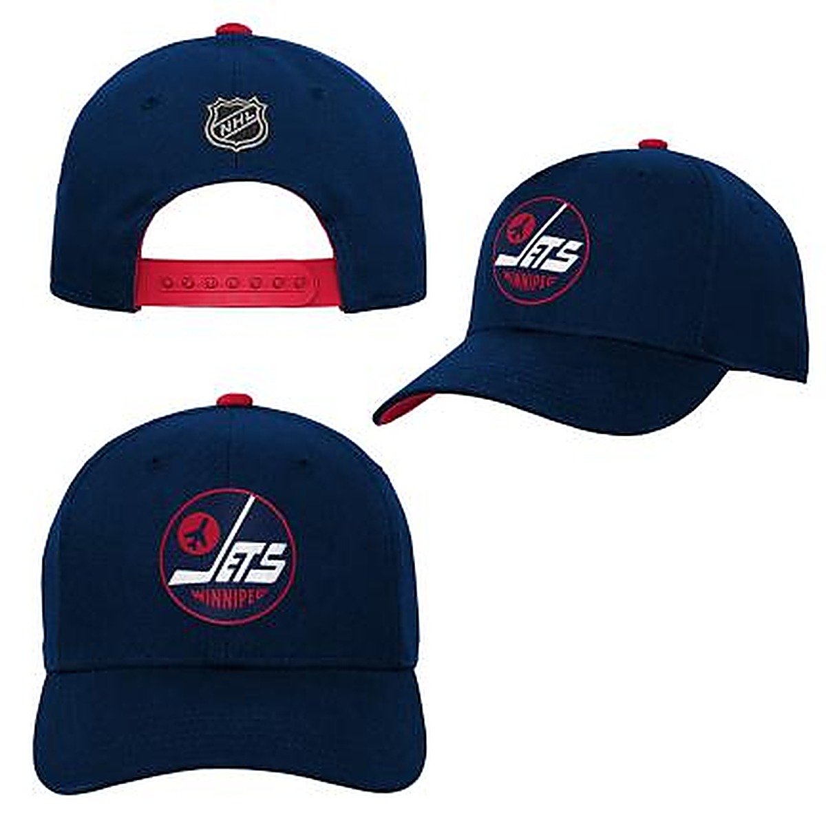 Levně Dětská kšiltovka Winnipeg Jets NHL 3Rd Jersey Precurved Snap