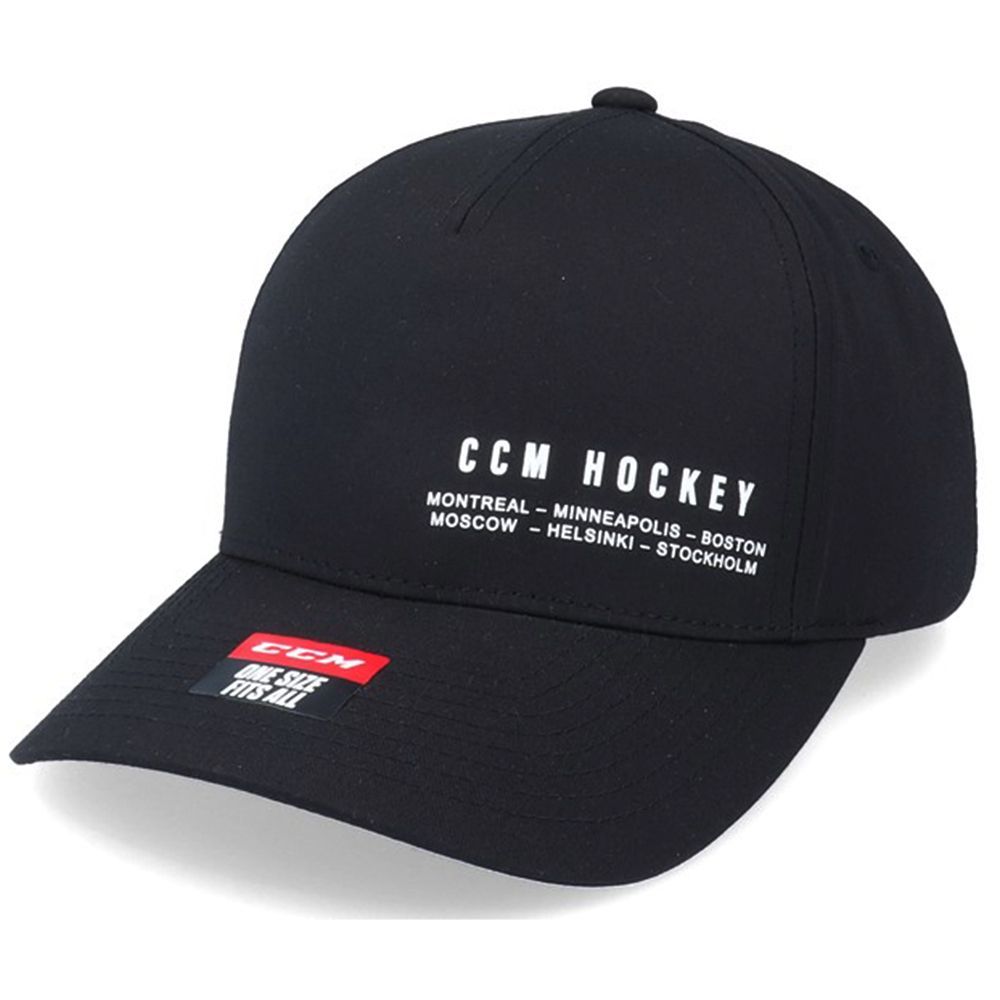 Pánská Kšiltovka CCM Low Profile ADJ Black