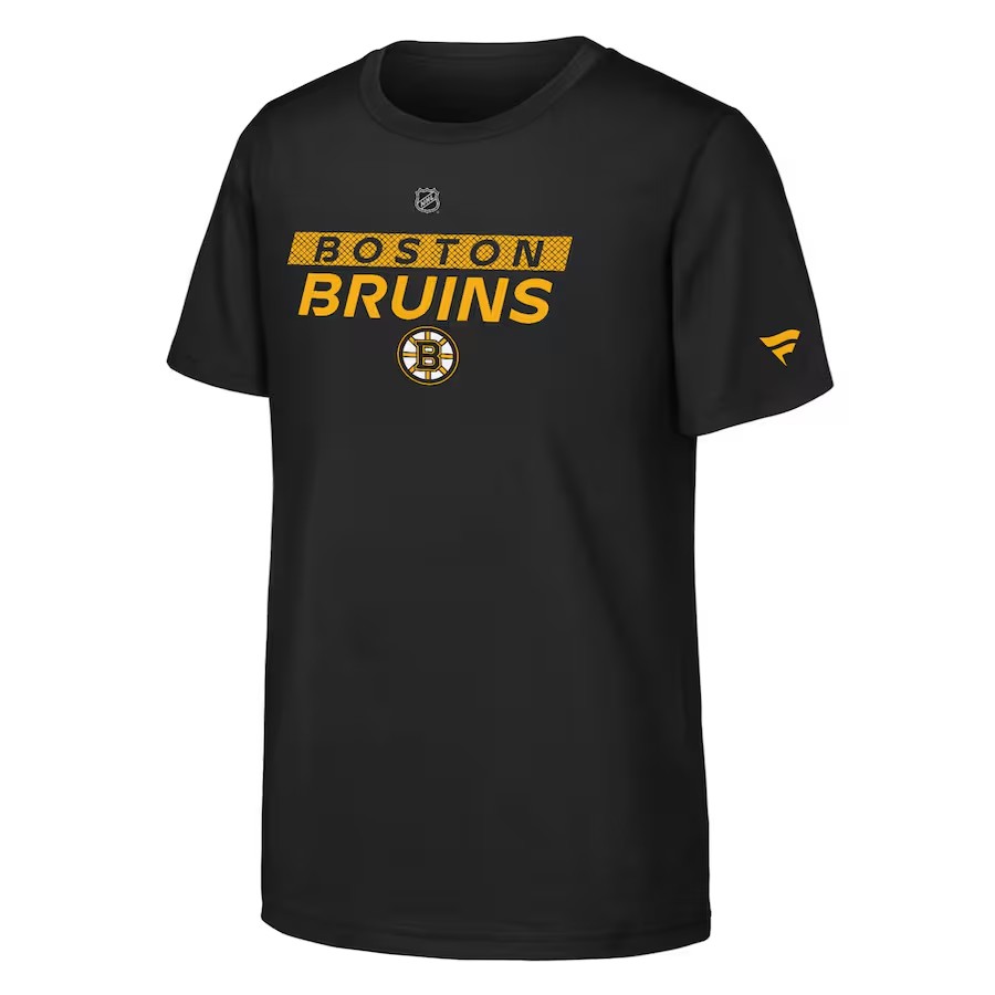 Levně Dětské tričko Boston Bruins NHL Pro Wordmark