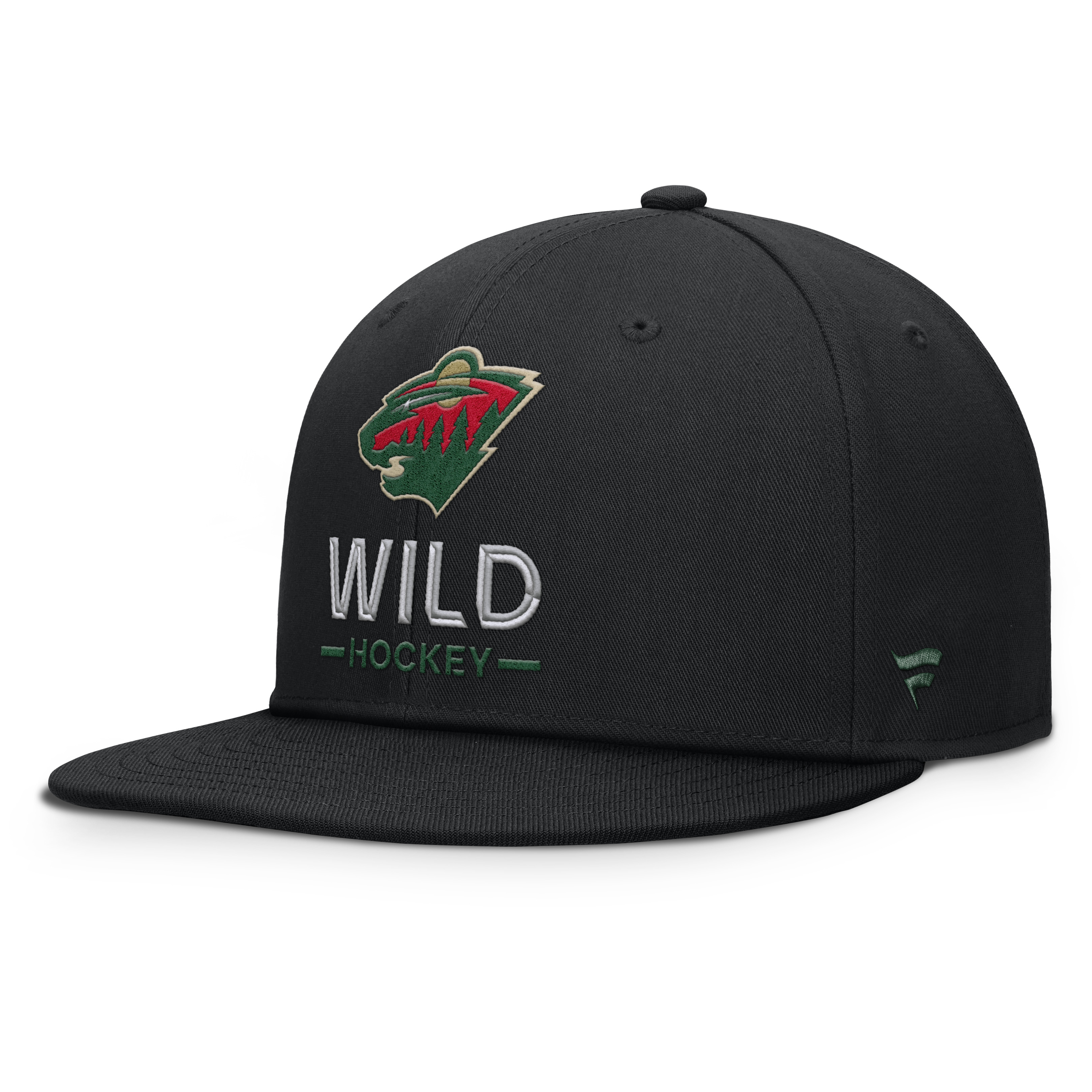 Levně Pánská kšiltovka Minnesota Wild NHL Authentic Pro A/Cap Flat Brim Square Visor Structured Adjustable