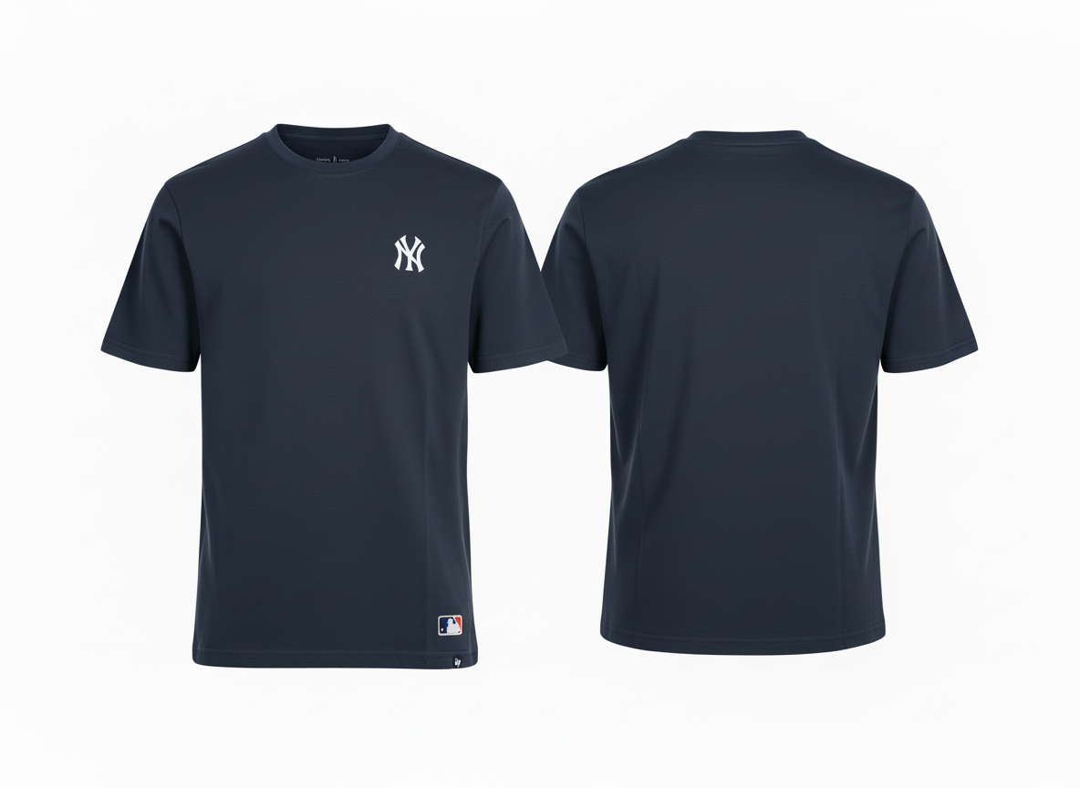 Pánské tričko New York Yankees MLB Base Runner LC EMB ’47 Echo Tee Velikost: L