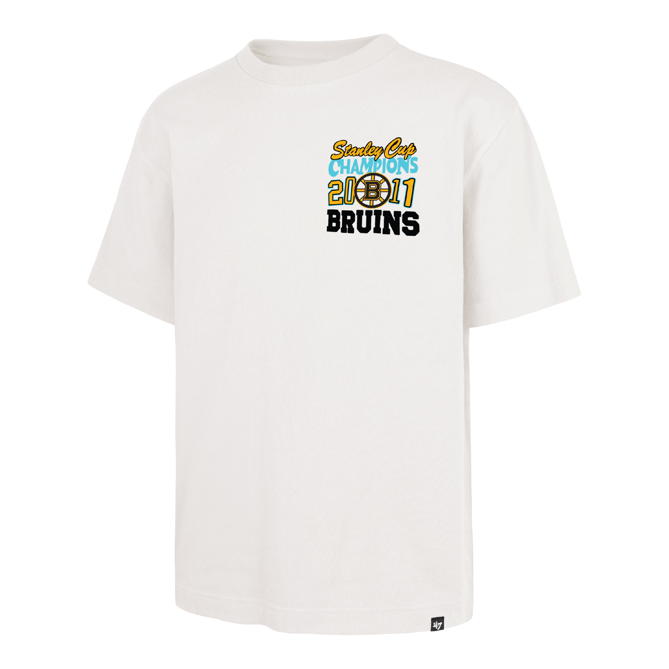 Pánské tričko Boston Bruins NHL Starside ’47 Foundation Tee Velikost: XL