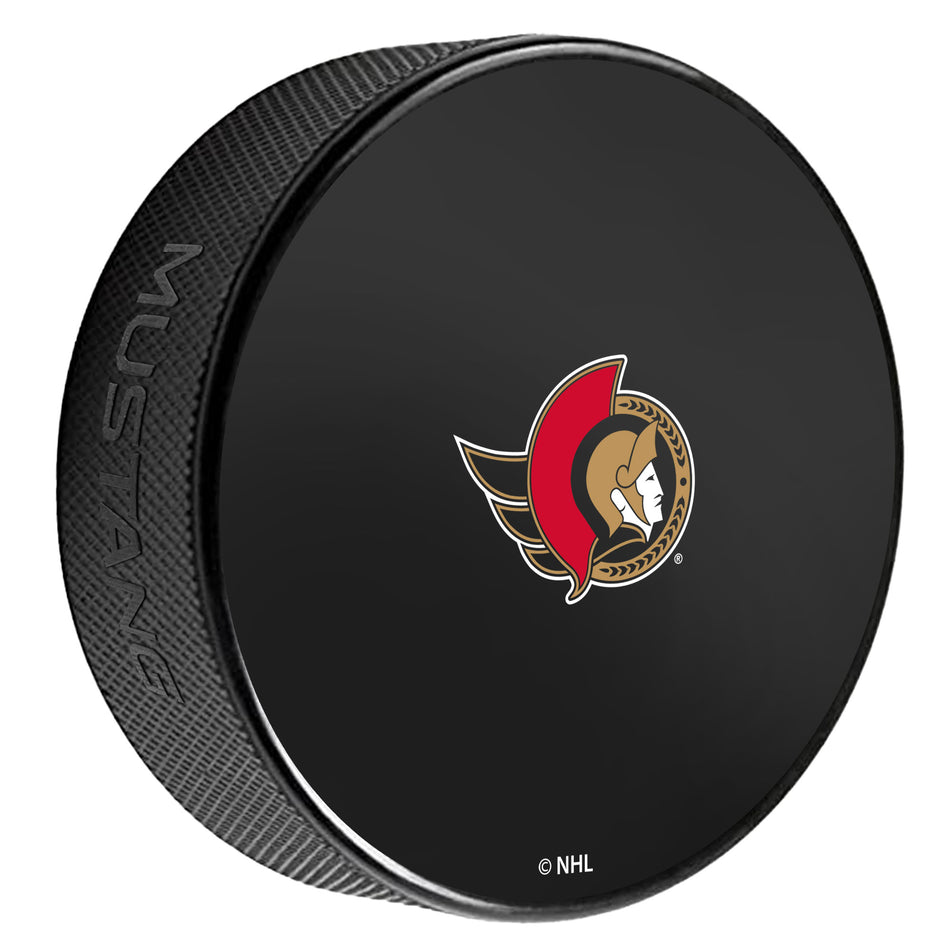 Levně Puk Ottawa Senators NHL Printed Autograph