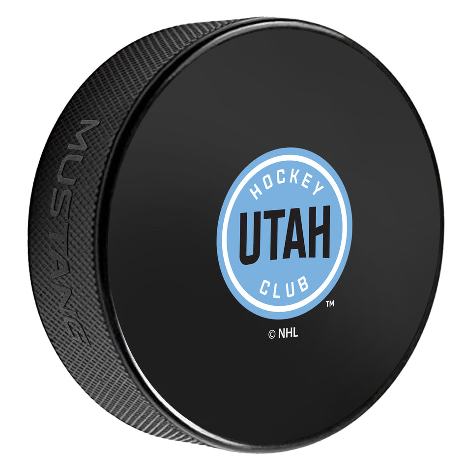 Levně Puk Utah Mammoth NHL Printed Autograph