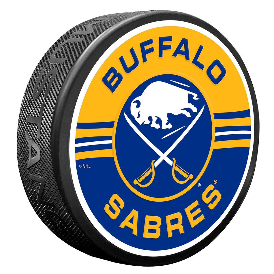 Levně Puk Buffalo Sabres NHL Half & Half