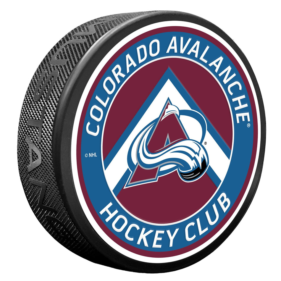 Levně Puk Colorado Avalanche NHL Chevron Banner