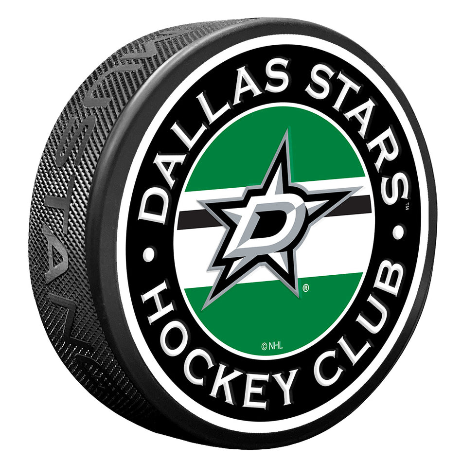 Levně Puk Dallas Stars NHL Stripe Design