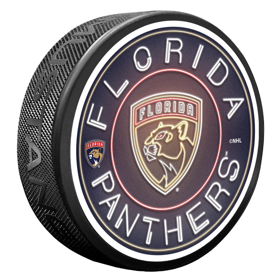 Levně Puk Florida Panthers NHL Neon