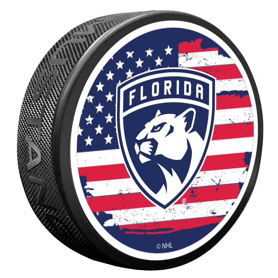 Puk Florida Panthers NHL Patriot