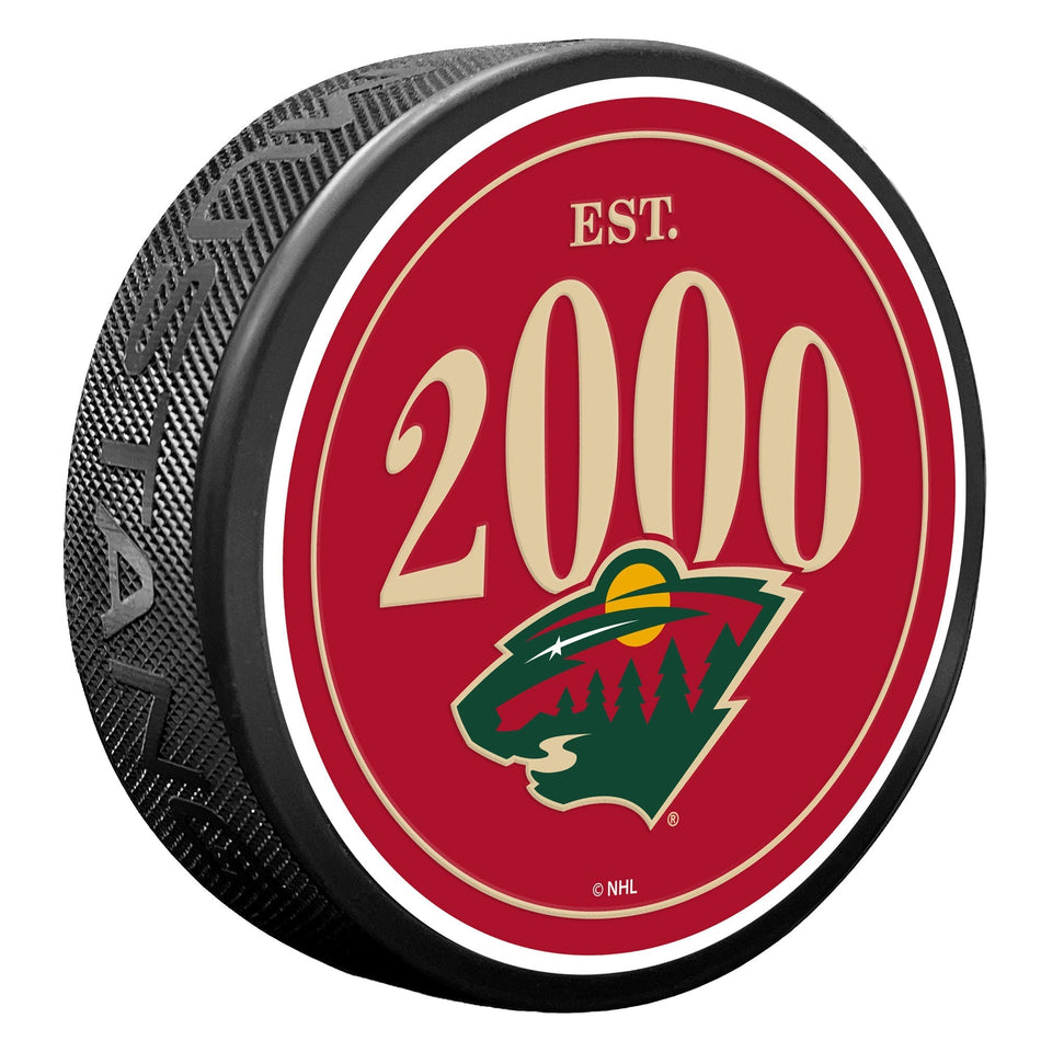 Puk Minnesota Wild NHL Founding Year