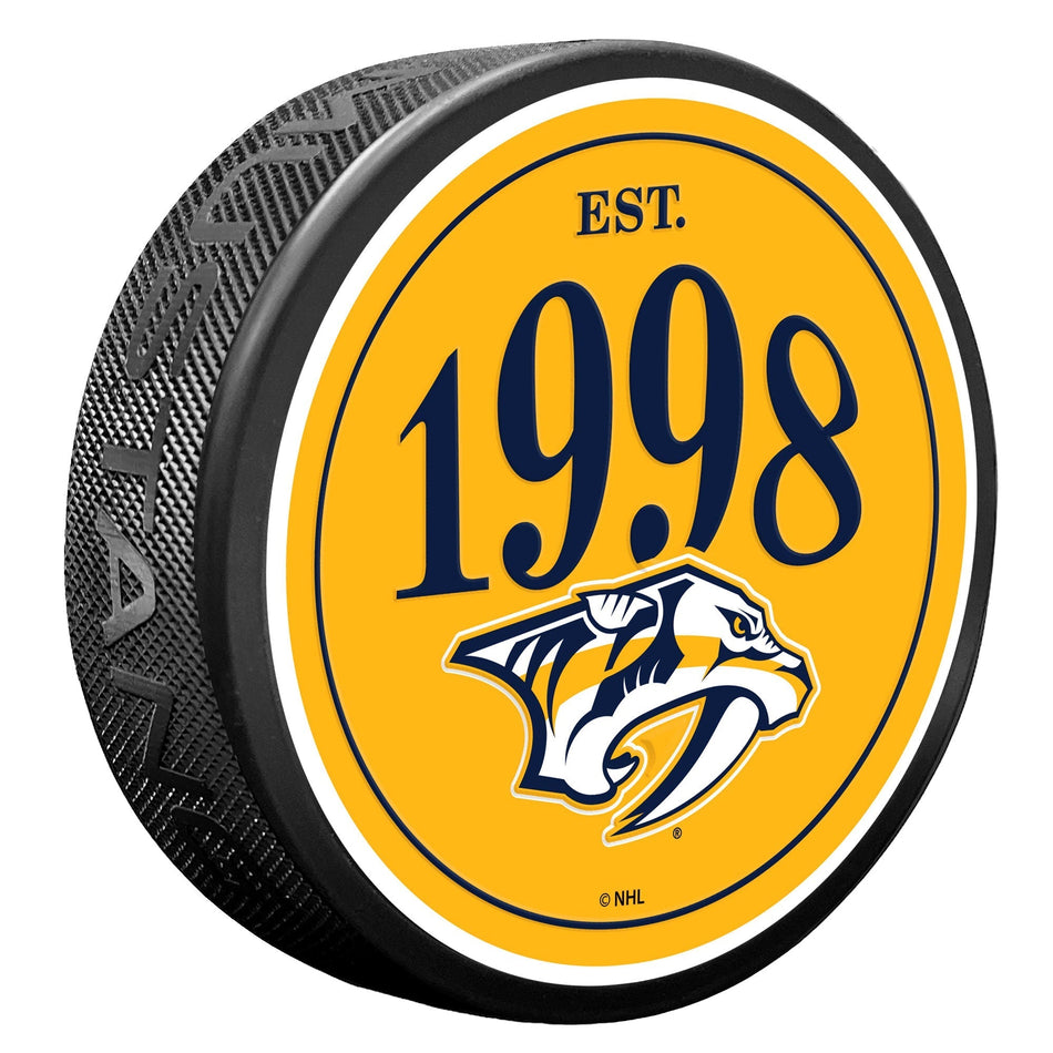 Puk Nashville Predators NHL Founding Year