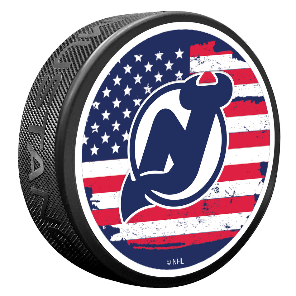 Levně Puk New Jersey Devils NHL Patriot