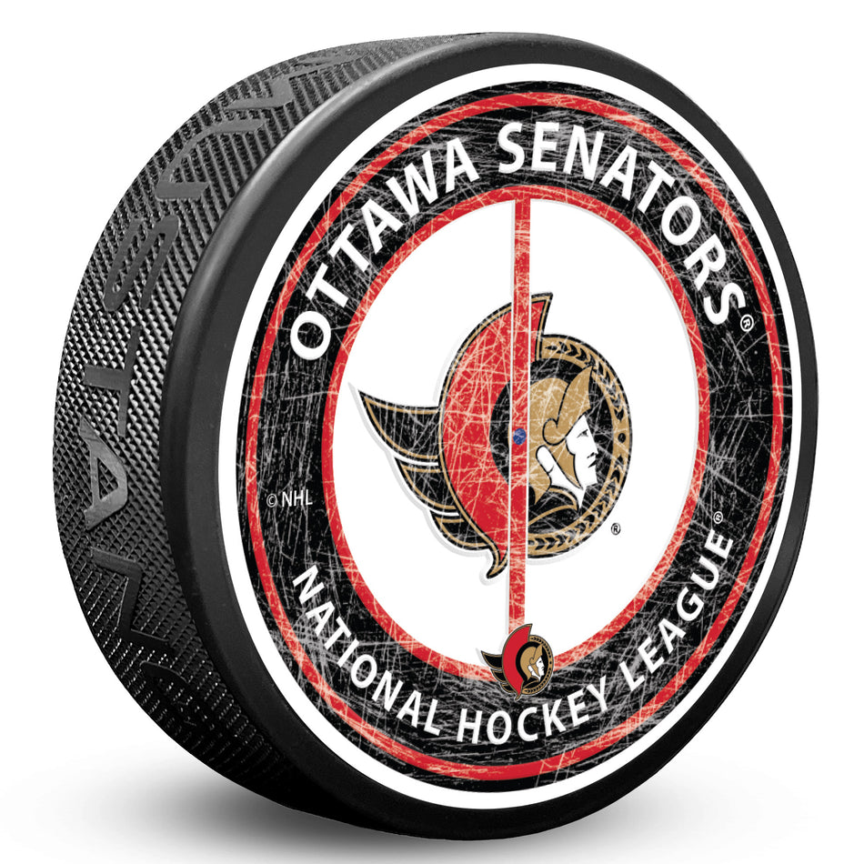 Levně Puk Ottawa Senators NHL Center Ice