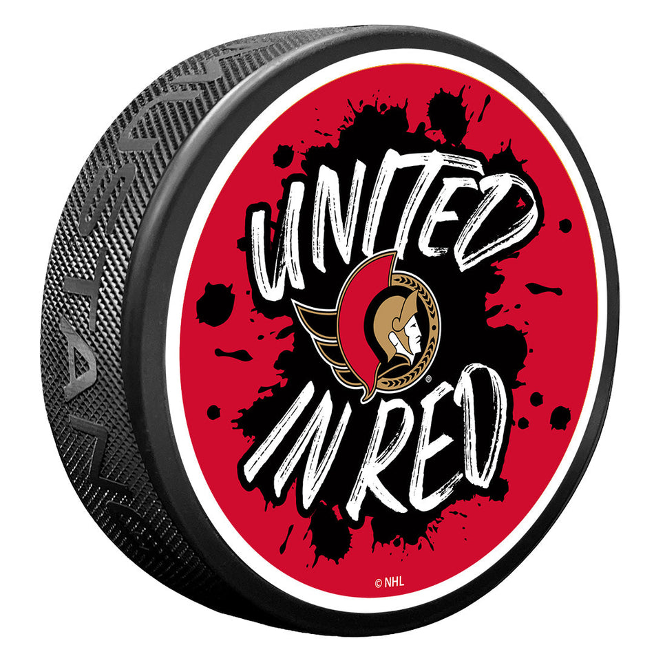 Levně Puk Ottawa Senators NHL Slogan
