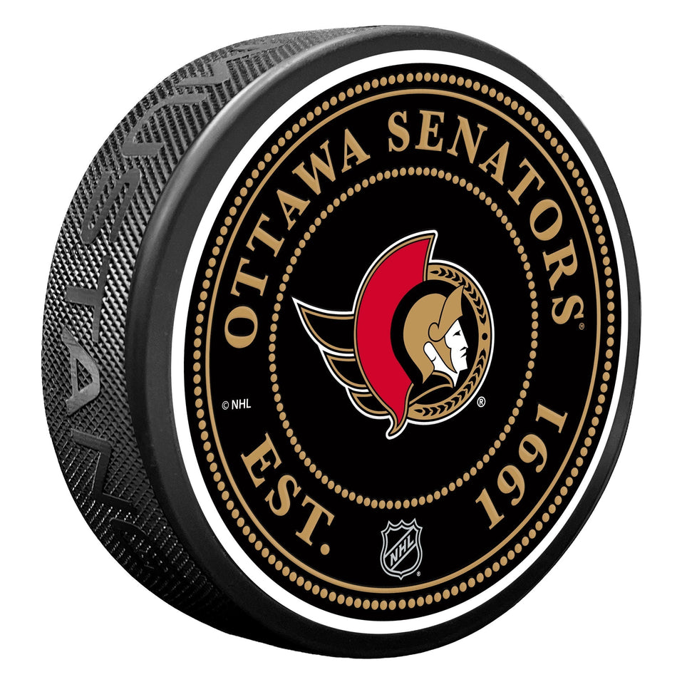 Levně Puk Ottawa Senators NHL Stud