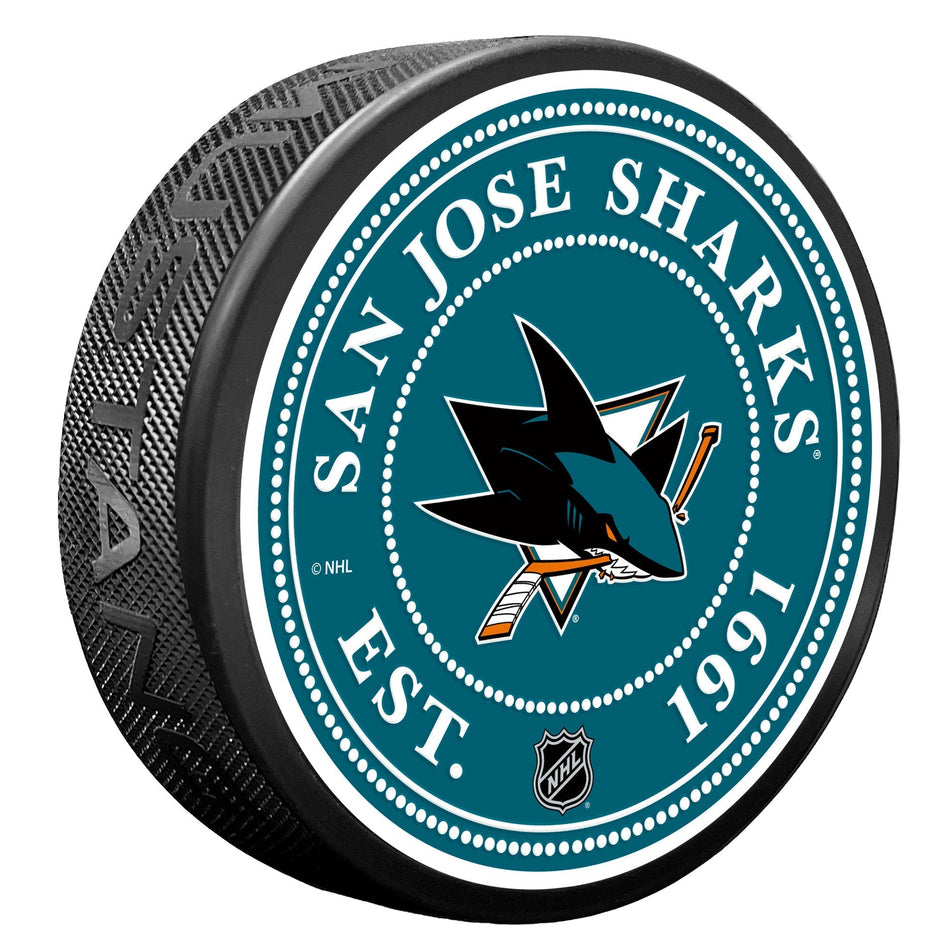 Levně Puk San Jose Sharks NHL Stud
