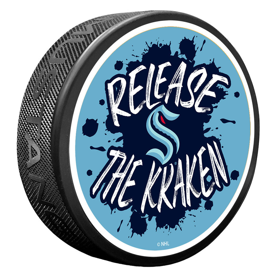 Levně Puk Seattle Kraken NHL Slogan
