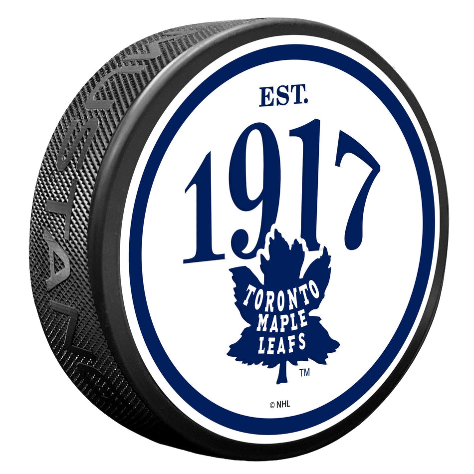 Levně Puk Toronto Maple Leafs NHL Founding Year