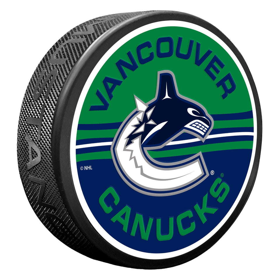 Levně Puk Vancouver Canucks NHL Half & Half