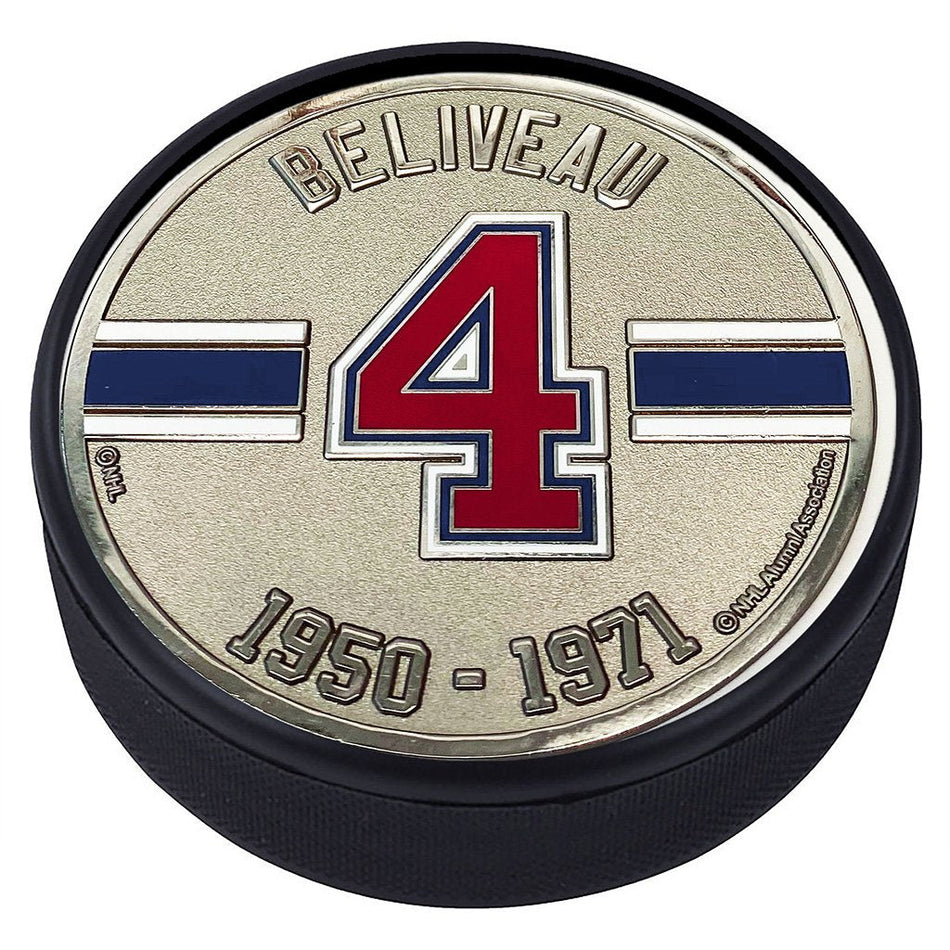 Levně Puk Montreal Canadiens NHL Silver Medallion