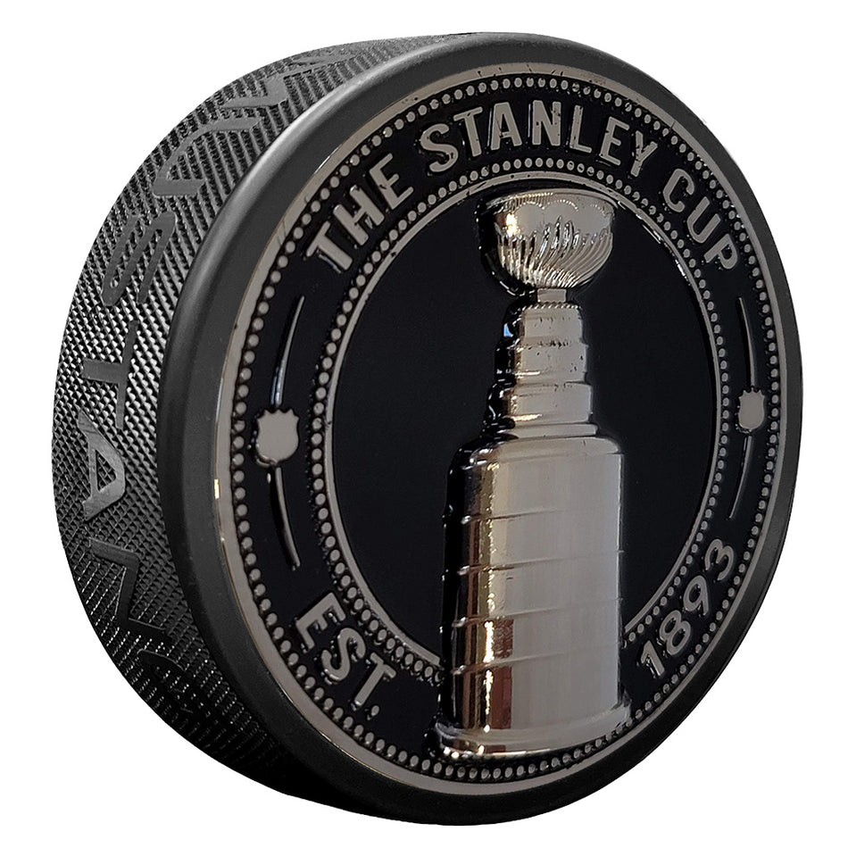Levně Puk NHL Ultra 3D Stanley Cup Medallion