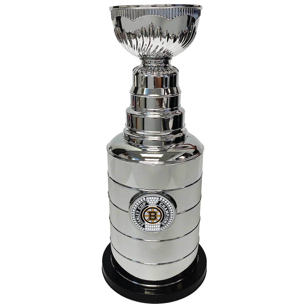 Levně Kasička Boston Bruins Stanley Cup Coin Bank Replica Trophy - Silver